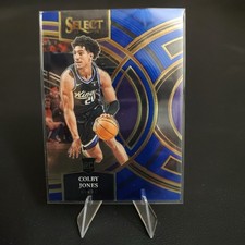 2023-24 Panini Select - Premier Level Colby Jones #132 Blue (RC)