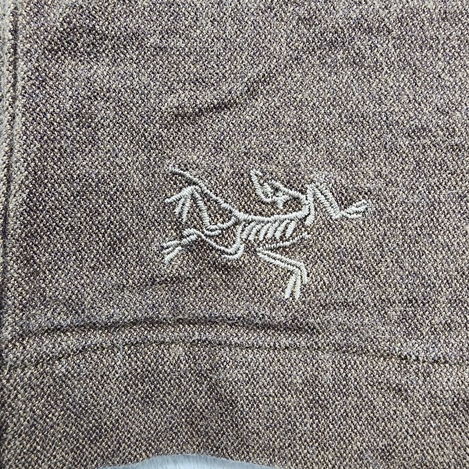 Falda Arc’teryx Reia para mujer 14 marrón mezcla de lana ajuste mini abertura frontal forrada Foto 2 de 4