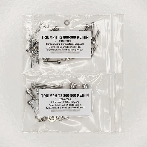 TRIUMPH T2 BONNEVILLE 800 900 2000-2007 carburetor allen screw kit #1 790 895