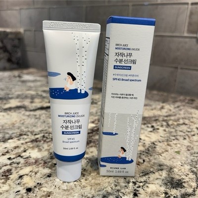 Round Lab Birch Juice Moisturizing Sunscreen SPF 45 Broad Spectrum 50ml