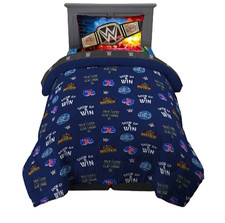 WWE "On the Canvas" Kids Reversible Twin Bed Set-T947861276