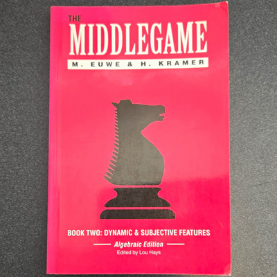 Dr. M. Euwe H. Kramer The Middlegame Book Two PB Algebraic Edition 1994