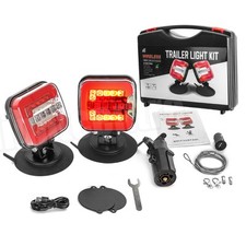 Magnetic Trailer Lights For Towing Light Kit 2pcs 34led Wireless Tow Magnetic Trailer Lights For Towing Light Kit 2pcs 34led Wireless Tow