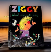 Ziggy What Animals Say - Ideals Pub.- Frans Van Lamsweerde/Vintage Child’s Book Ziggy What Animals Say - Ideals Pub.- Frans Van Lamsweerde/Vintage Child’s Book