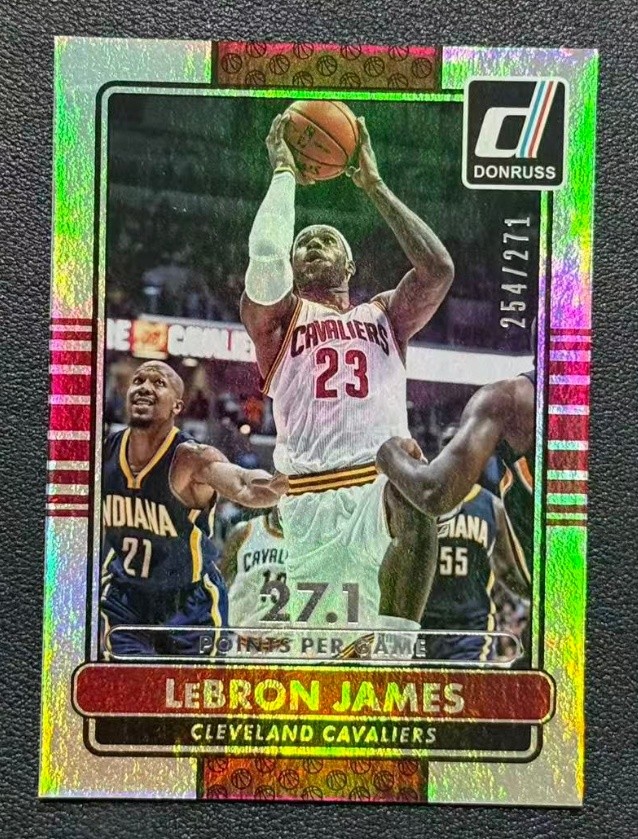 LeBron James 2014-15 Panini Donruss Points Per Game /271 #170