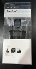 Belkin F8Z077 TuneDok for iPod 1G  2G Nano Cupholder Black Brand New Sealed