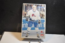 1988-1989 Postcard Quebec Nordiques hockey club #20 claude loiselle petro Canada