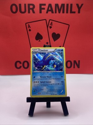 Clawitzer 24/111 Furious Fists Pokemon TCG Holo Rare 2014 MP