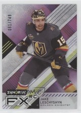 2021-22 Upper Deck Synergy Synergy FX Rookies /749 Jake Leschyshyn #FXR-JL 12a0
