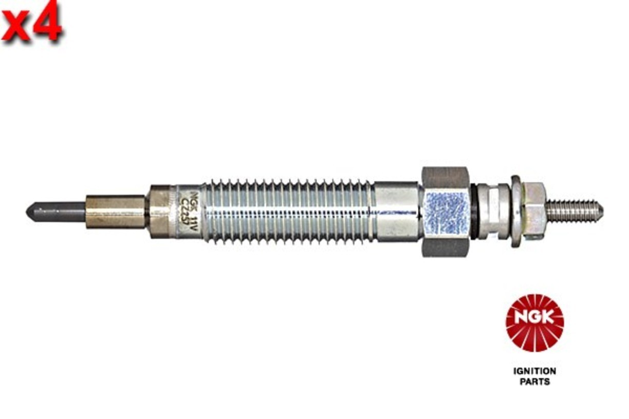 NGK 4x Glow Plug For HYUNDAI Galloper II KIA K2500 MITSUBISHI 86-12 MD197511