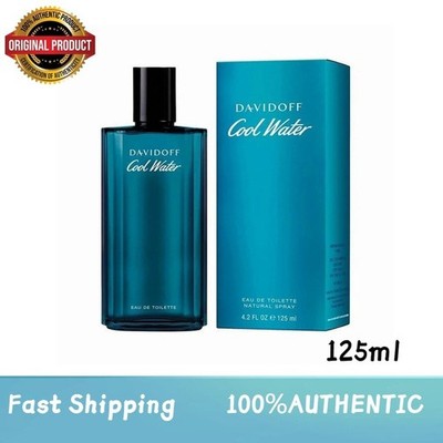 Davidoff Cool Water Eau De Toilette Men's Fragrance Natural Spray 125ml