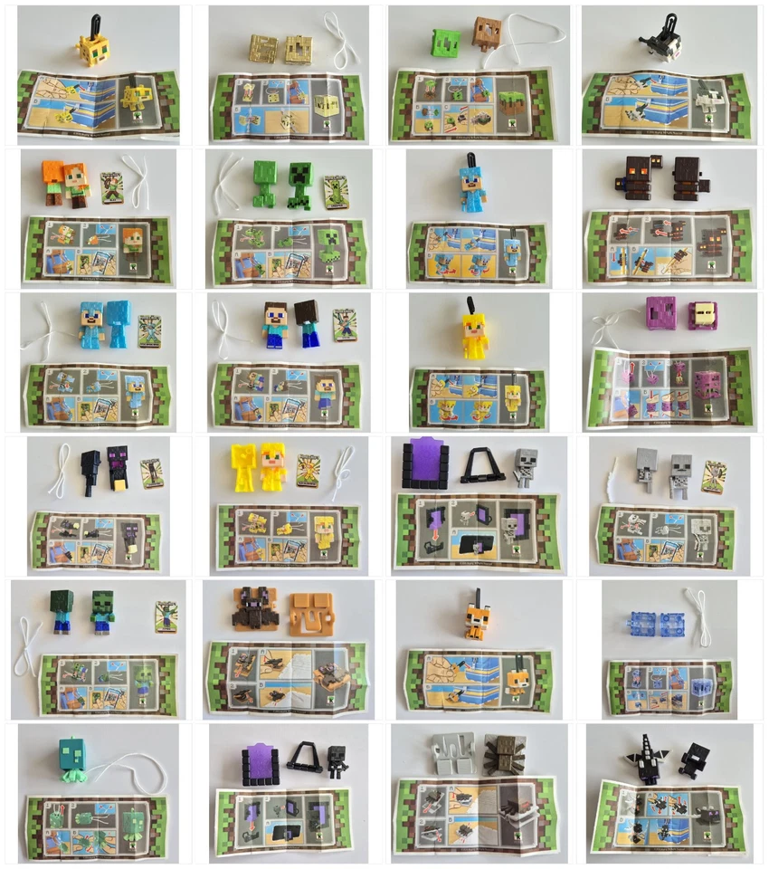 Kinder Joy MINECRAFT 2026 Einzelfiguren mit BPZ zum Aussuchen Nur Heute 10 % ! - Bild 1 von 1