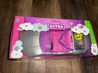 Barbie Car, Barbie Extra Set, Sparkly Silver 2-Seater Toy Convertible with Puppy — photo 5
