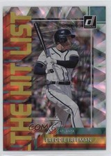 2022 Panini Donruss The Hit List Silver 68/349 Freddie Freeman #THL-7 s1i