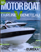 Windy Khamsin 34/35, Bavaria Sport 34, Fairline Targa 44 featured in MB&Y (9/10)