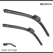 Aero Wiper Blades for Honda Odyssey 4th Gen 2009 - 2013 Front 26 + 17" Frameless