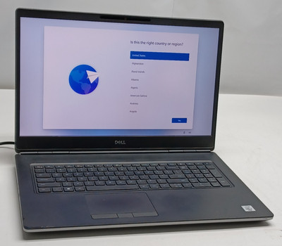 Dell Precision 7750, i7-10850H, 16gb DDR4 RAM, 512gb m.2 SSD, Quadro RTX 5000