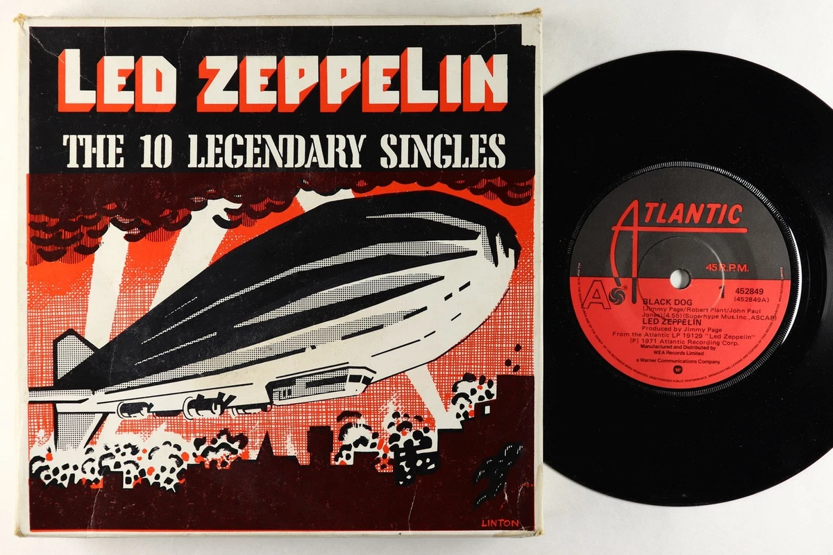 Led Zeppelin 45 RPM Speed Vinyl Records for sale - eBay