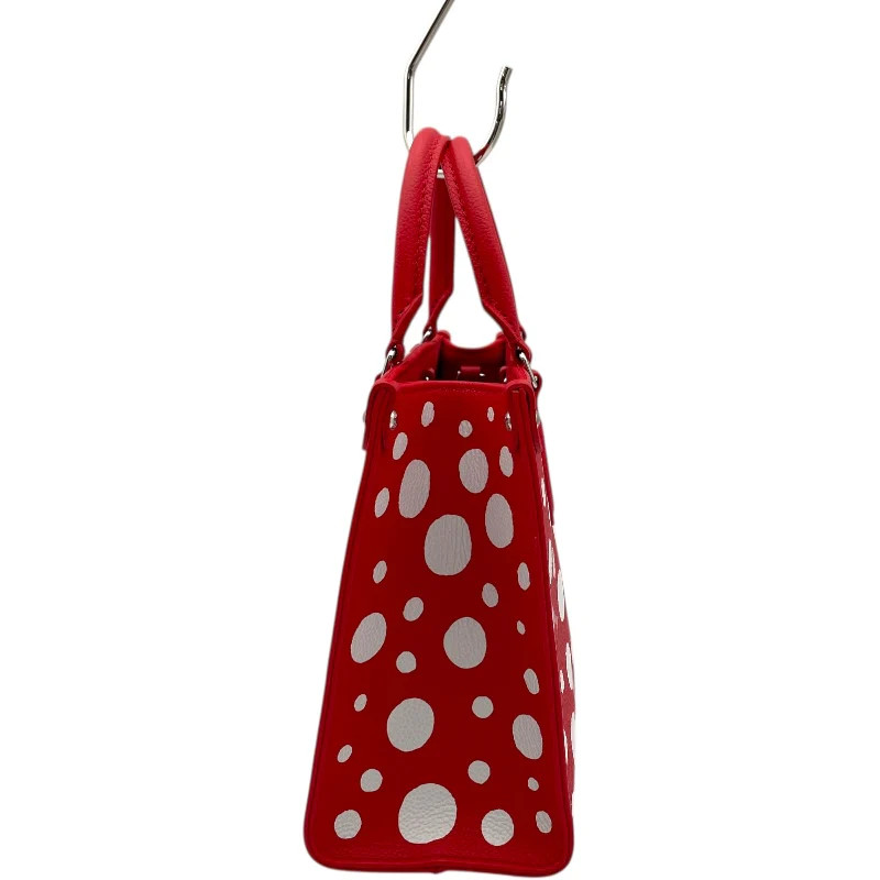 LOUIS VUITTON OnTheGo PM Yayoi Kusama Collaboration Red / White #OKB1840 image 5