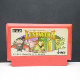 Lost Word of Jenny Famicom FC Cartridge Tested Working NTSC-J Japan