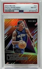 Paolo Banchero PSA 8 - 2023 Panini Recon ‘Future Legends’ -Magic, Blue Devils