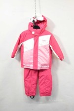 Tuta Da Sci Bambina Wed'ze Fuxia 2 Anni . Giacca + Salopette