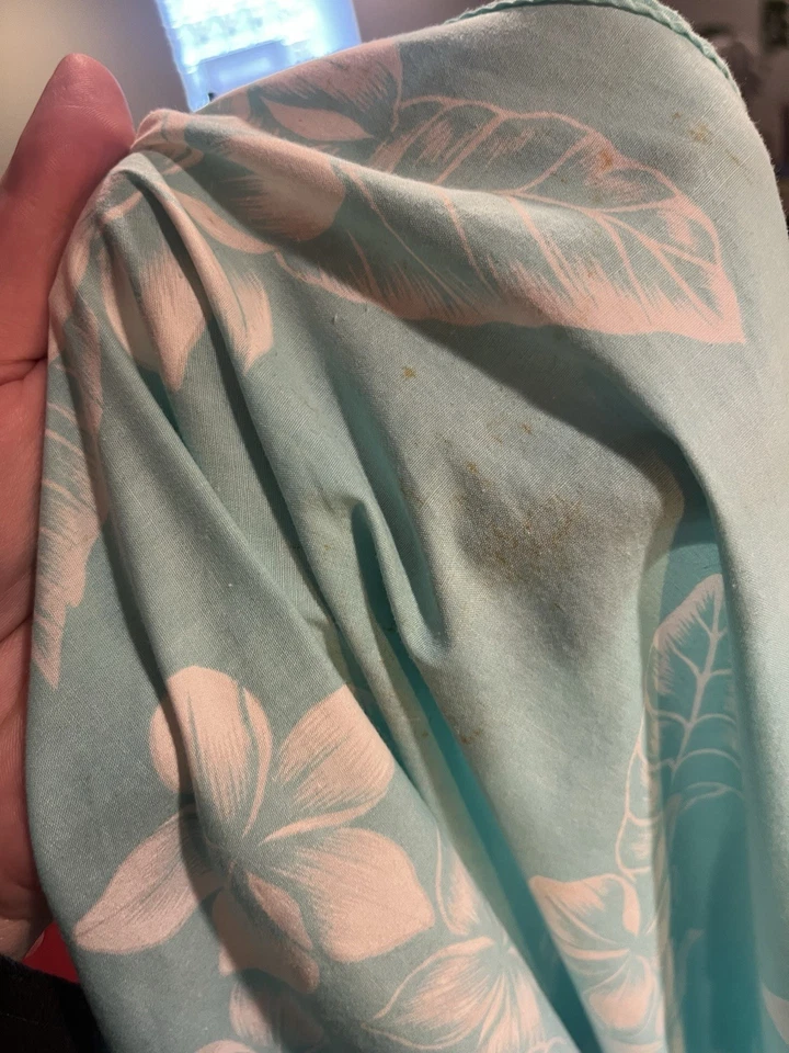 Винтажное гавайское платье Royal Creations женское размер Small яркое с цветочным рисунком - Изображение 4 из 4