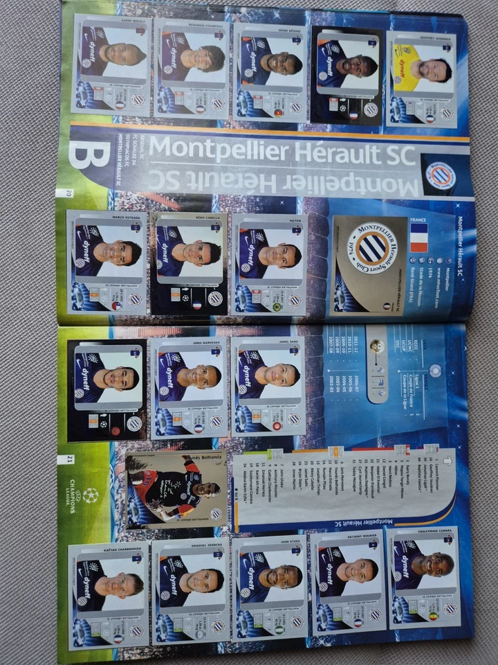 ALBUM PANINI FOOTBALL UEFA CHAMPIONS LEAGUE 2012-2013 COMPLET FRANCE - Photo 3/4