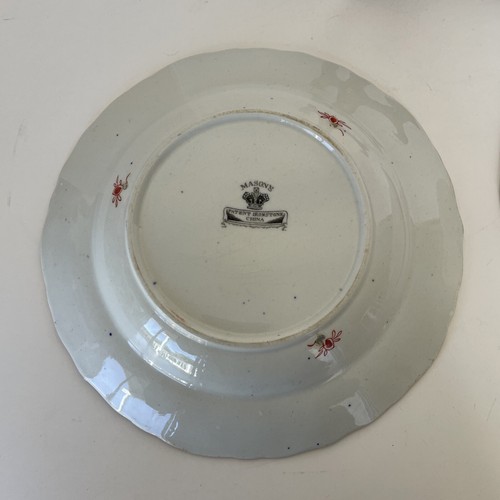 2 Antique Soup Bowls Masons c1830s Patent Ironstone Chinese Antiquities Pattern - Picture 18 of 19