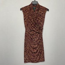 Lauren Ralph Lauren Women Dress Size 4 Polyester Blend M216 -8