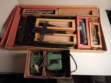 Fleischmann HO Train Set  Transformer 502 & 524, 66 pcs. Assorted Track Germany