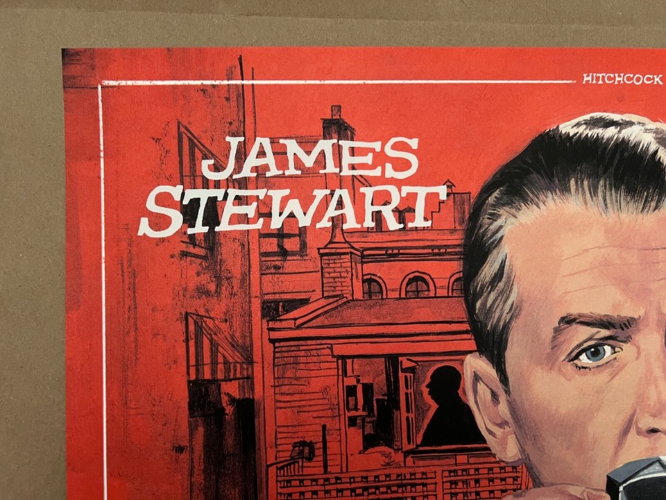 Paul Mann REAR WINDOW Movie Poster Screen Print Mondo Hitchcock MAD ...