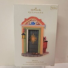 Hallmark Keepsake Ornament Doorways Around The World "Mexico" w/ Box