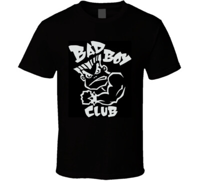 #ad #ad Black Bad Boy Club T Shirt $13.99