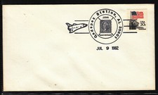 Space Shuttle Sonderstempel USA, Garpex Station  09.07.82