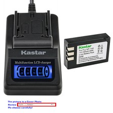 Kastar Battery LCD Quick Charger for Fujifilm NP-140 NP140 FNP-140 FNP140 BC-140