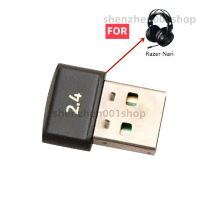 For Razer Nari Wireless Gaming Headphones USB Receiver RC30-026801
