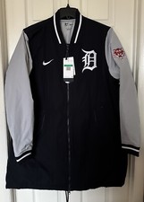 Nike $219 Mens XL Detroit Tigers Authentic Collection Performance Dugout Jacket