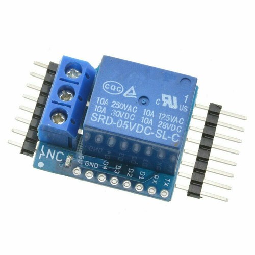 WeMos D1 Mini DC 5V 1CH Relay Shield For Arduino ESP8266
