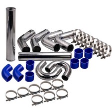 3 Inch Aluminum 8pcs Turbo Intercooler Piping U-pipe Tube Kit 2mm Thick New