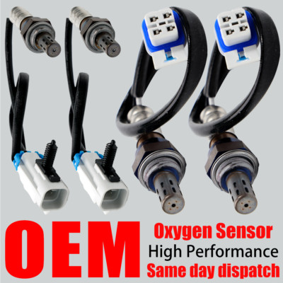 BOXI 4-Piece O2 Oxygen Sensor Set – Upstream & Downstream For Chevy GMC Sierra Yukon K1500 K2500