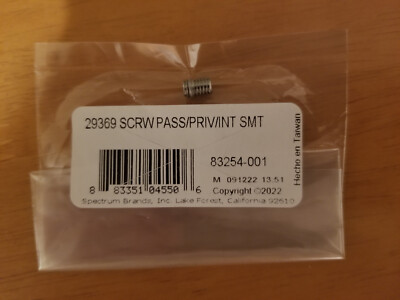 ゅぁϻɑϻ Kwikset 83254 Set Screw for Passage, Privacy, and Smart Entry | eBay