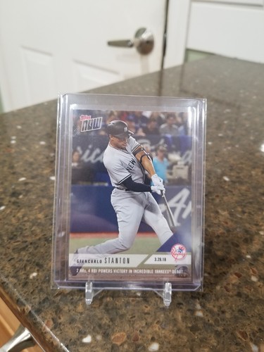 2018 Topps Now 3 Giancarlo Stanton