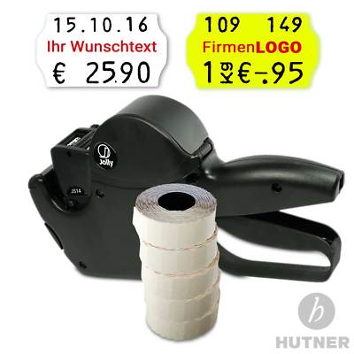 SET Jolly S14 Preisauszeichner inkl. 5 Rollen Etiketten 26x16 WR