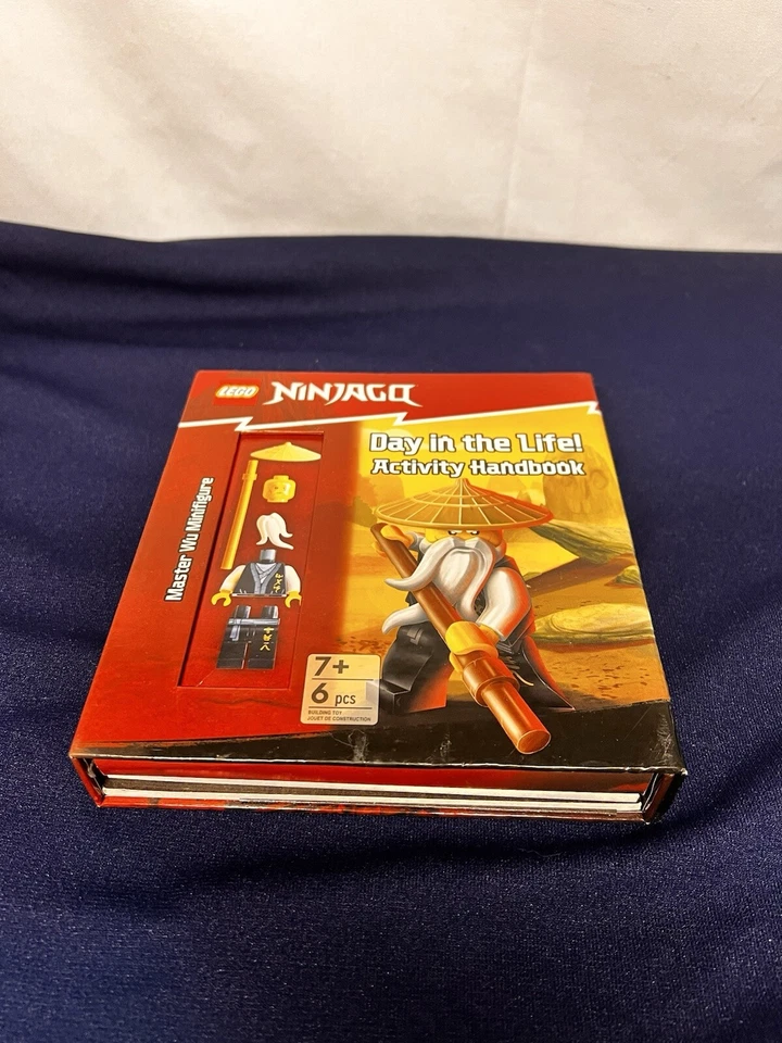 $PRICE DROP$ LEGO NINJAGO  Activity Handbook Exclusive Wu Mini Figure Sealed - Image 2 of 4