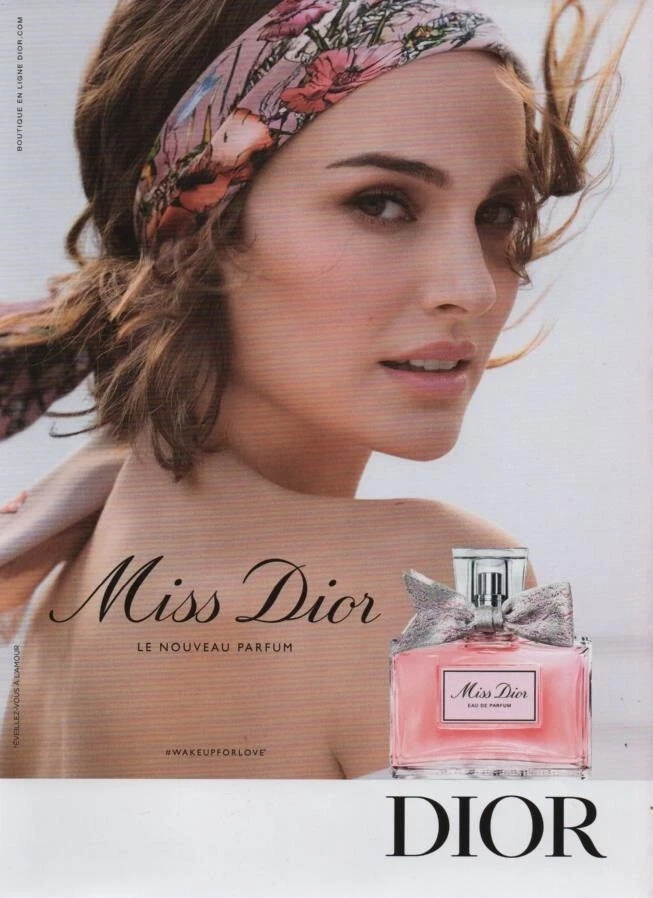Publicité papier Parfum. Perfume ad. DIOR Miss Dior 2022