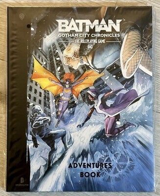 DC Batman Gotham City Chronicles RPG Hardcover Adventures Book Kickstarter New