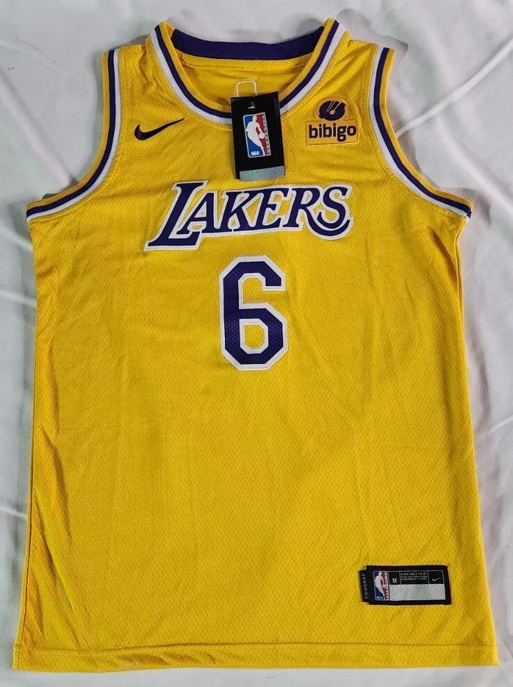 Los Angeles Lakers LeBron James #6 Association Swingman Jersey