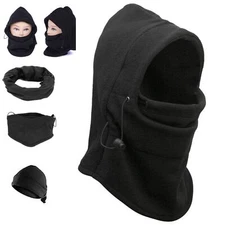 US FAST Windproof Fleece Neck Warm Balaclava Full Face Mask for Cold Weather