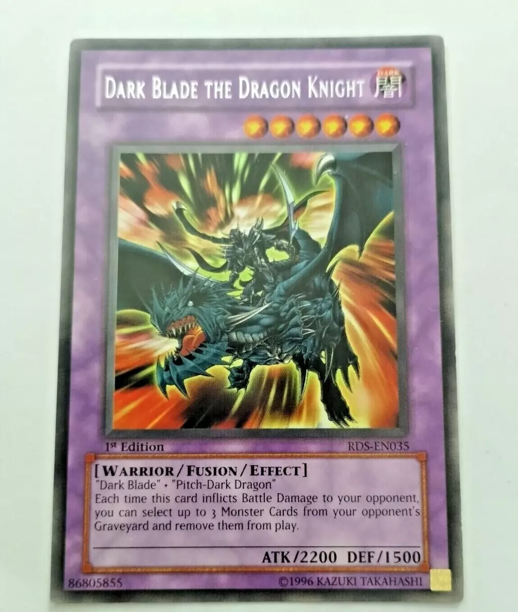 Yu-Gi-Oh! - Dark Blade The Dragon Knight (RDS-EN035) - Rise of Destiny -  1st Edition - Ultimate Rare